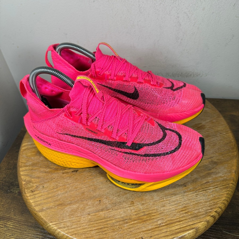Nike Air Zoom Alphafly Next% 2 Hyper Pink Laser Orange DN3559-600 Womens 9